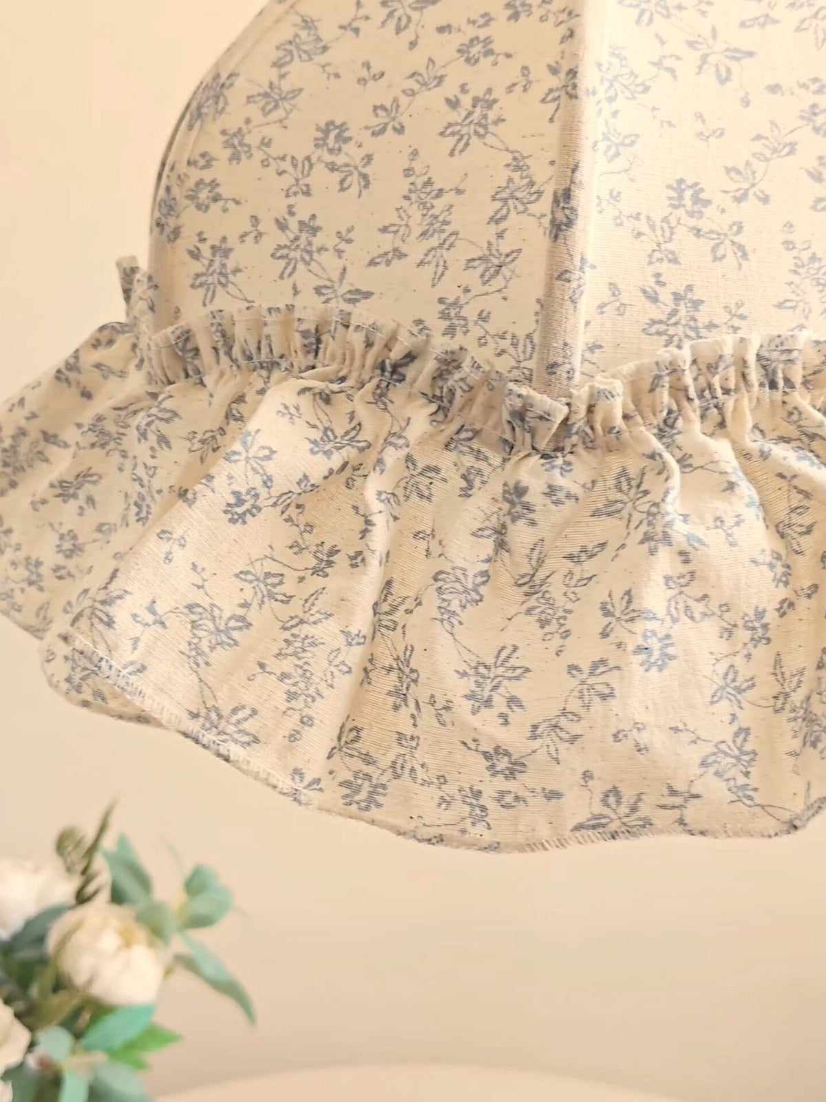 Posy Ruffled Floral Pendant Light