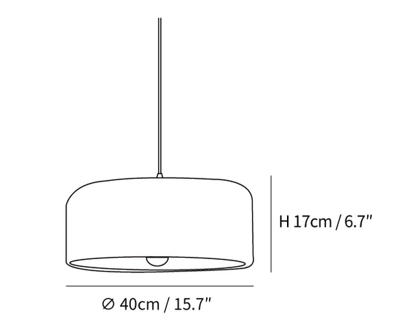 Potcover Clouds Pendant Light