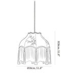 Prasina Beaded Fringe Pendant Light