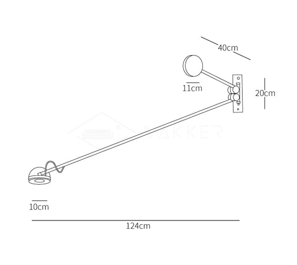 Precision Movement Wall Lamp