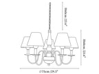 Primrose Arm Chandelier