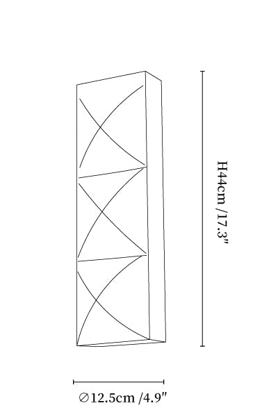 Prism Alabaster Wall Sconce