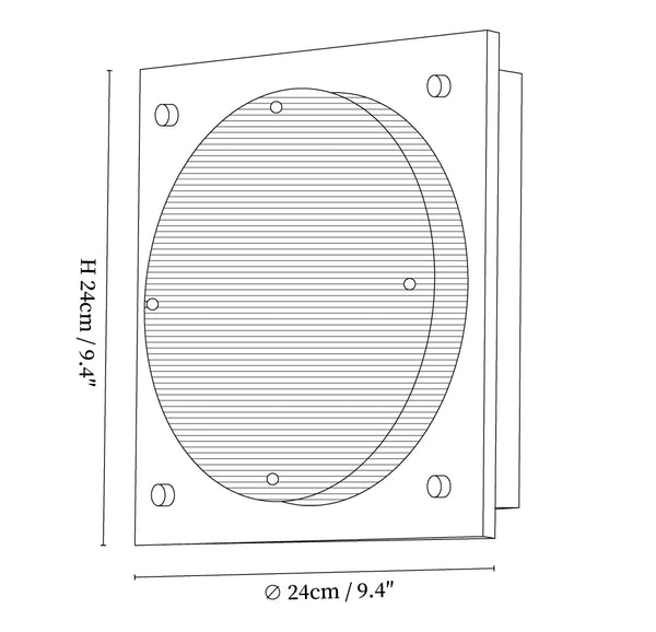 Prism Shield Wall Sconce