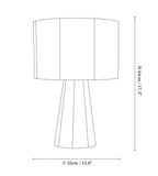 Prisma Fabric Table Lamp