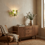 Prisma Faceted Glass Wall Sconce