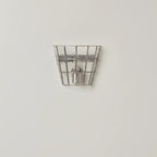 Prisma Faceted Glass Wall Sconce