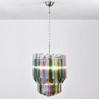 Prismatic Murano Colorful Chandelier