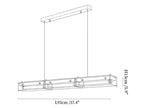 Prism Line Linear Pendant Lamp