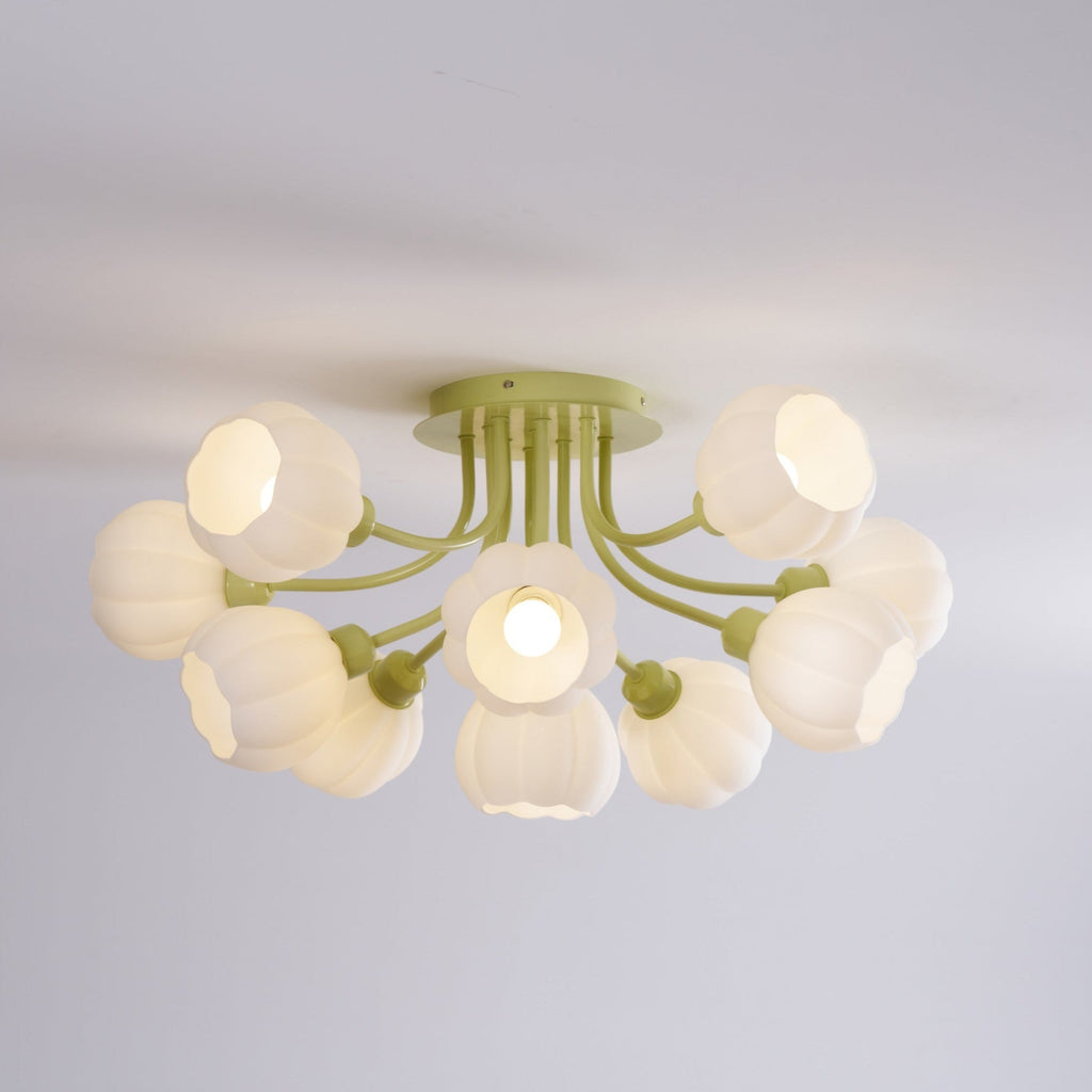 Pumpkin Matcha Ceiling Lamp