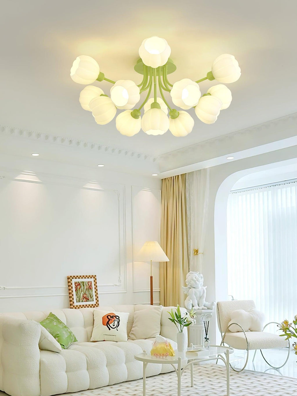 Pumpkin Matcha Ceiling Lamp