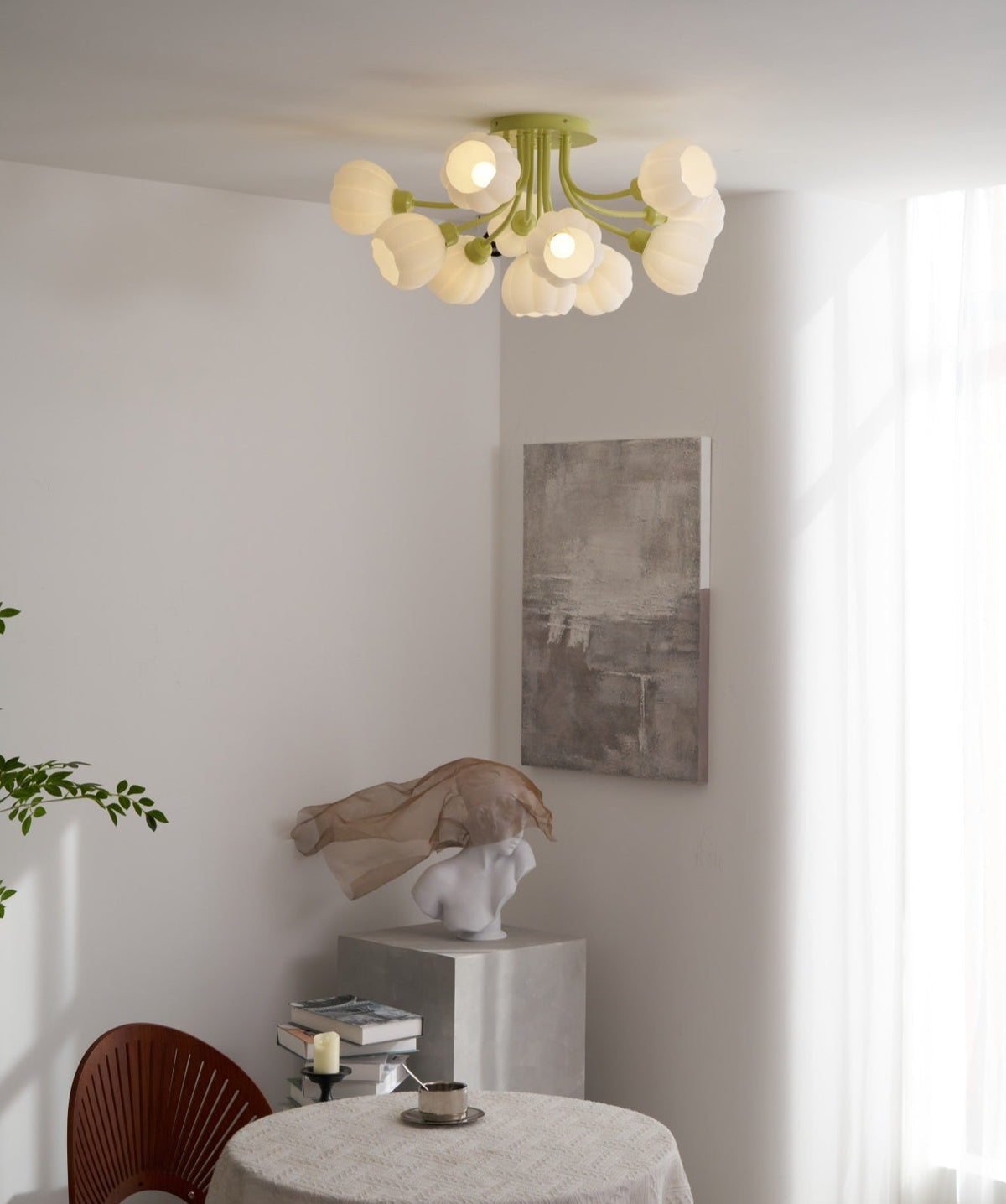 Pumpkin Matcha Ceiling Lamp