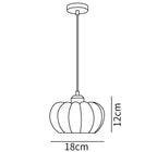 Pumpkin Pendant Light