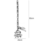 Putti Statuettes Brass Suspension