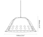 Quell Acoustic Dome Pendant Light