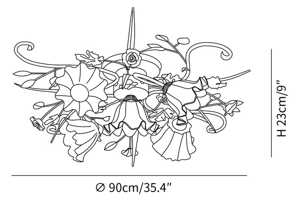 Quercia Ceiling Lamp