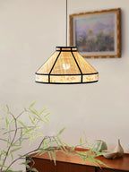 Raffia Floral Pendant Lamp