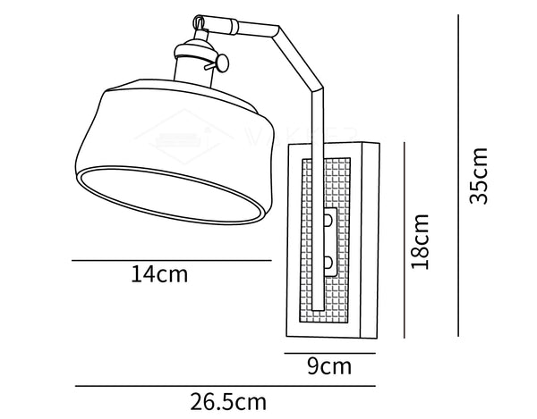 Rafi Wall Lamp