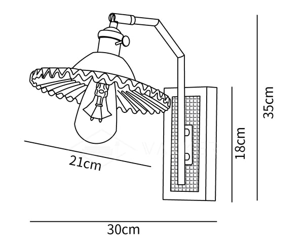 Rafi Wall Lamp