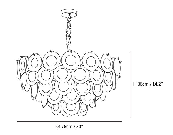 Rainbow Chandelier