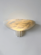 Rare Alabaster Wall Sconce