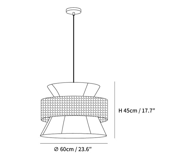Rattan Bamboo Pendant Lamp