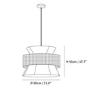 Rattan Bamboo Pendant Lamp