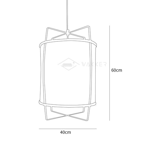 Rattan Cane Pendant Light