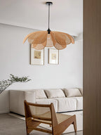 Rattan Petal Pendant Lamp
