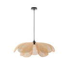 Rattan Petal Pendant Lamp