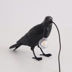 Raven Resin Table Lamp