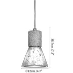 Ravena Rope Cone Pendant Lamp