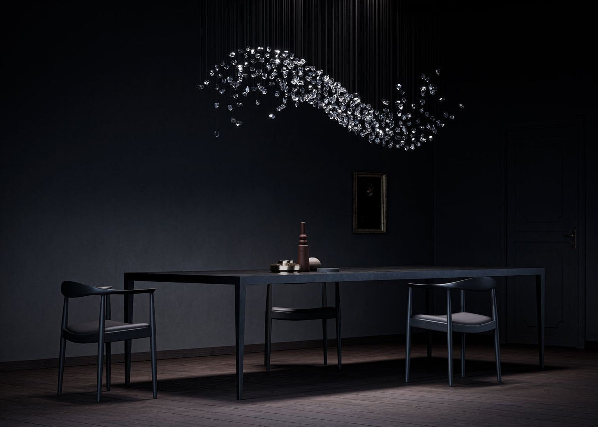 Raw Crystal Customize Chandelier