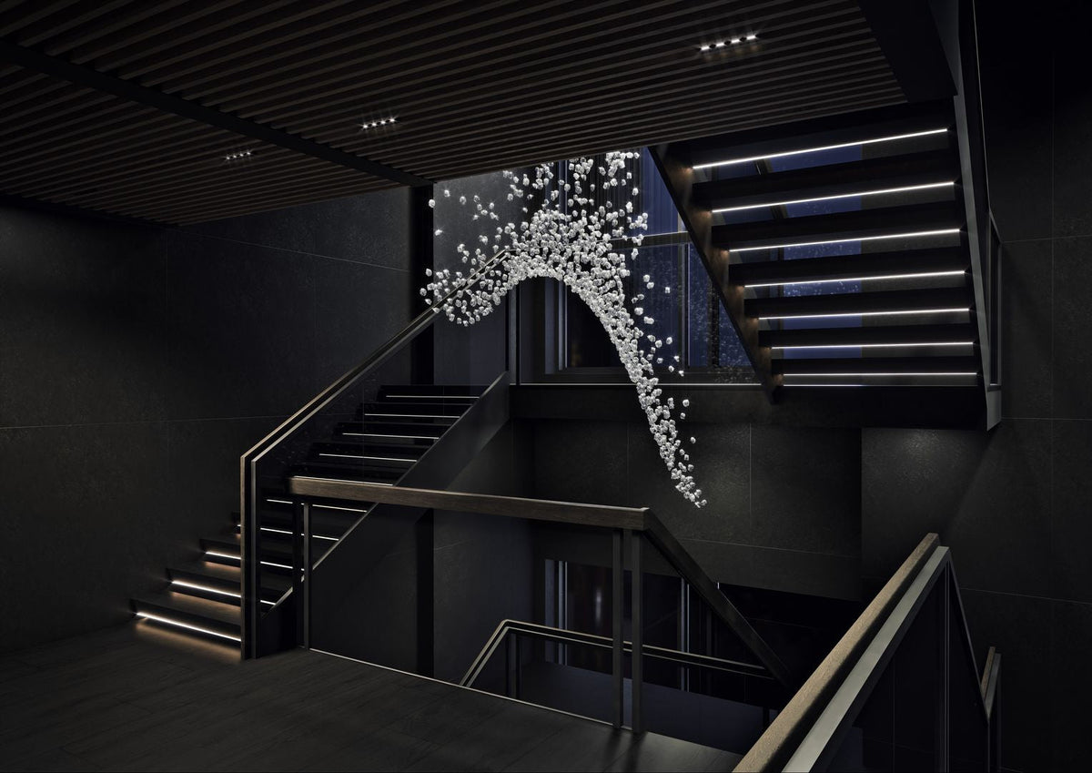 Raw Crystal Customize Chandelier