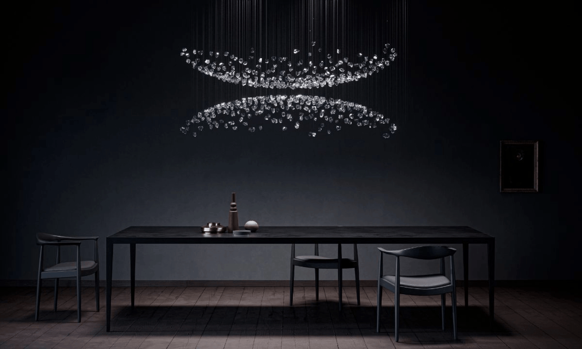 Raw Crystal Customize Chandelier