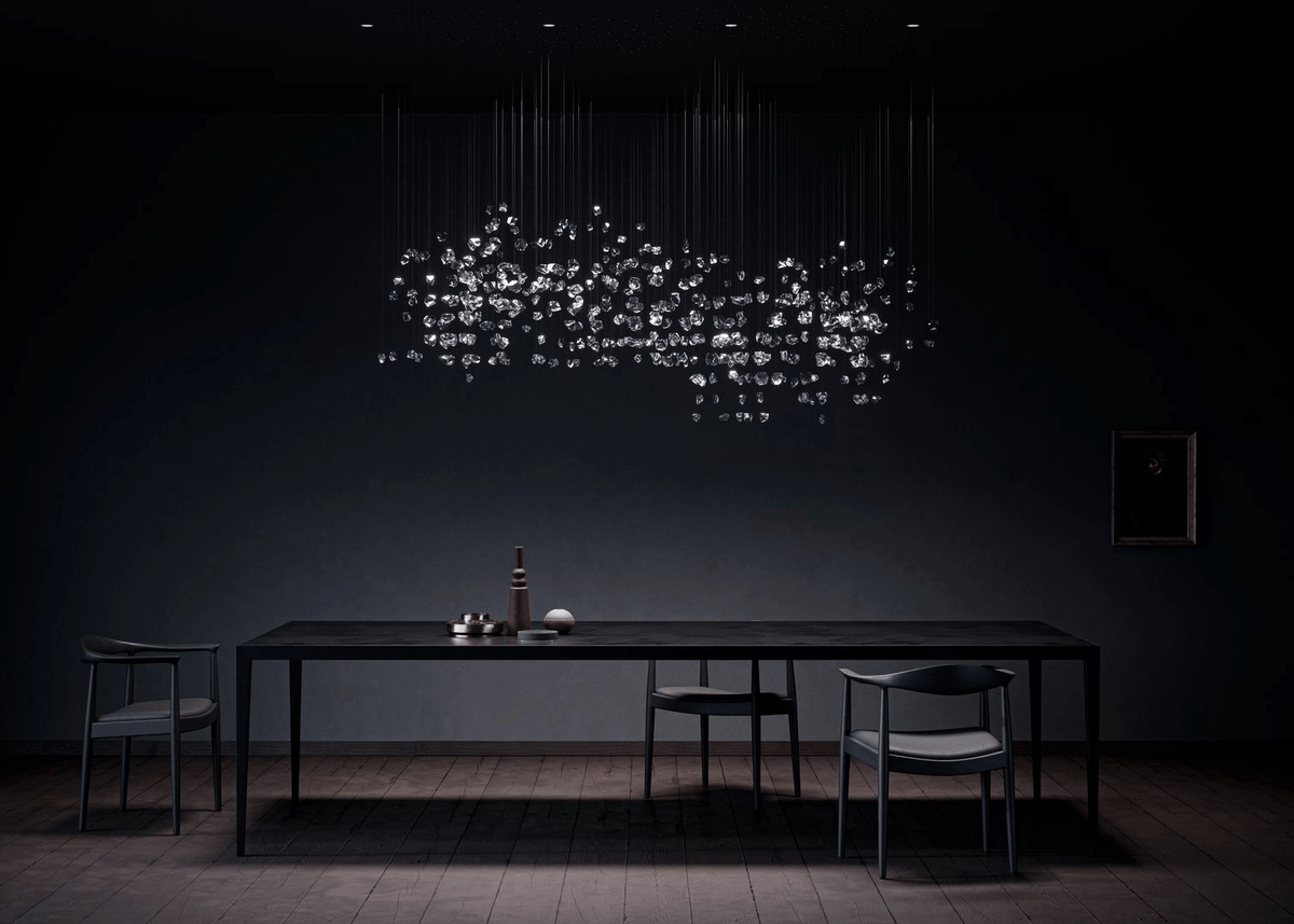Raw Crystal Customize Chandelier