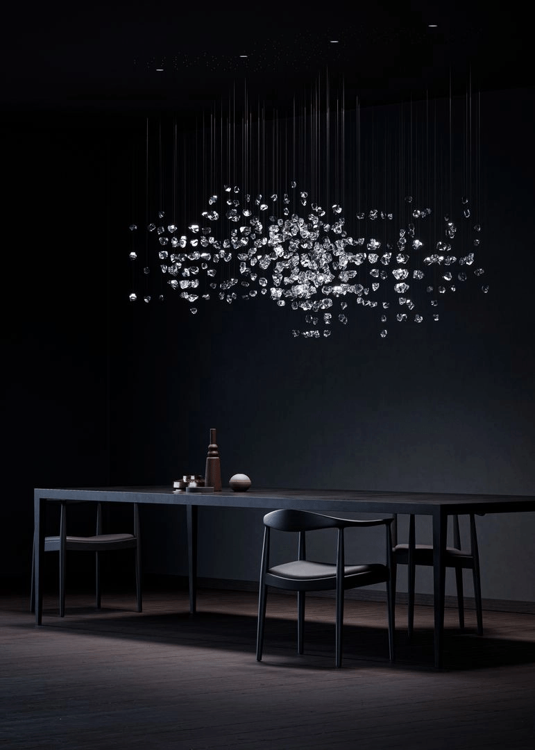 Raw Crystal Customize Chandelier