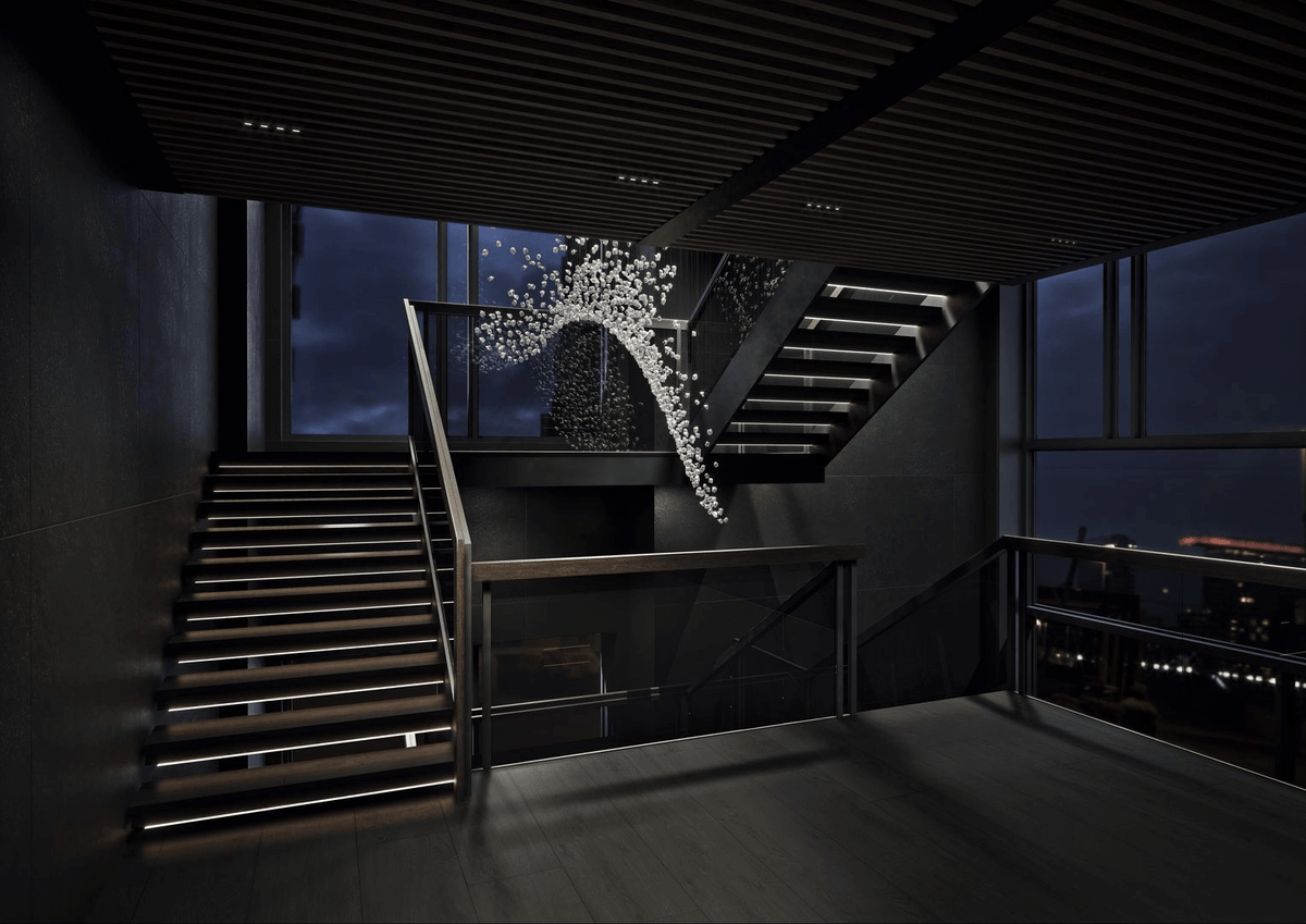Raw Crystal Customize Chandelier