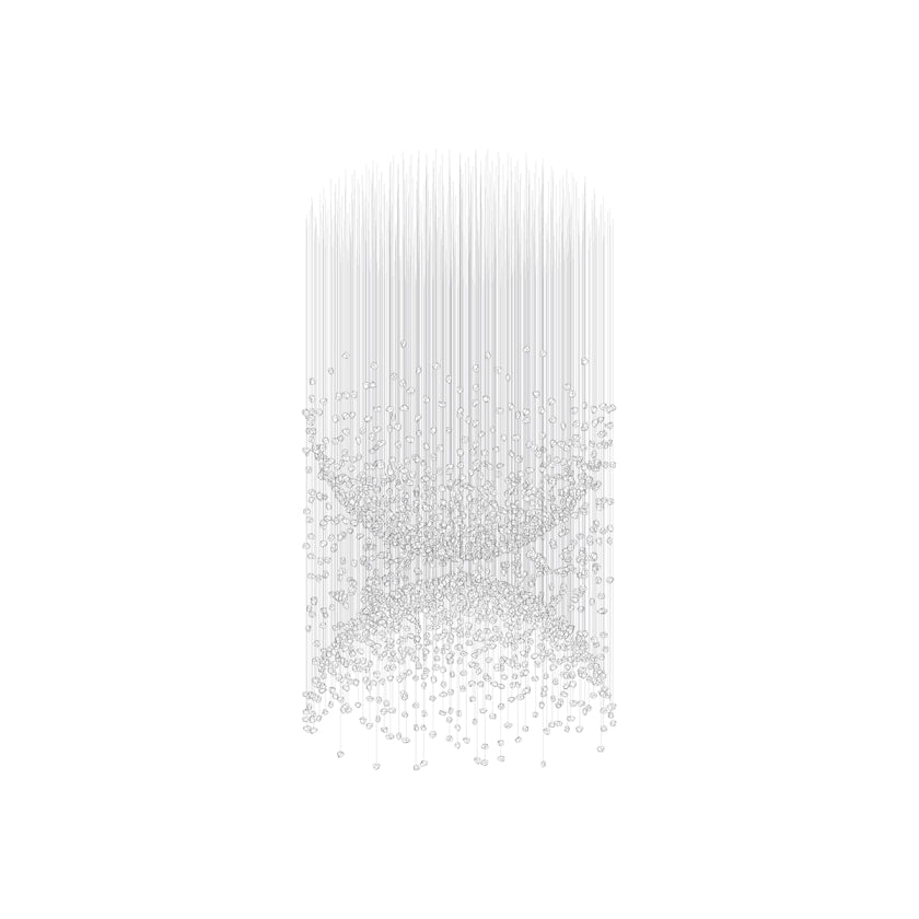 Raw Crystal Customize Chandelier
