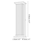 Rectangular Box Solar Outdoor Wall Lamp