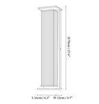 Rectangular Box Solar Outdoor Wall Lamp