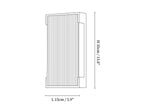 Rectangular Outdoor Wall Light