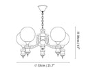 Regal Orb Chandelier
