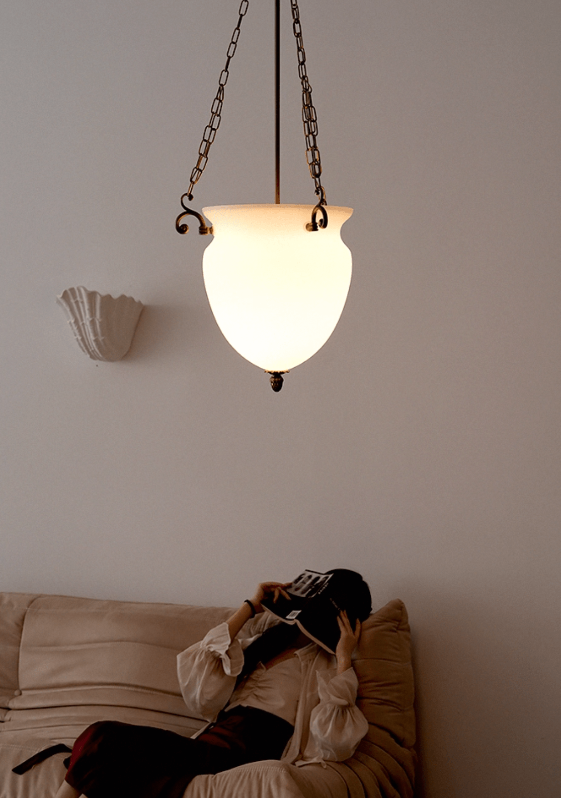 Regents Chain Lantern Chandelier
