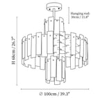 Regina Alabaster Chandelier