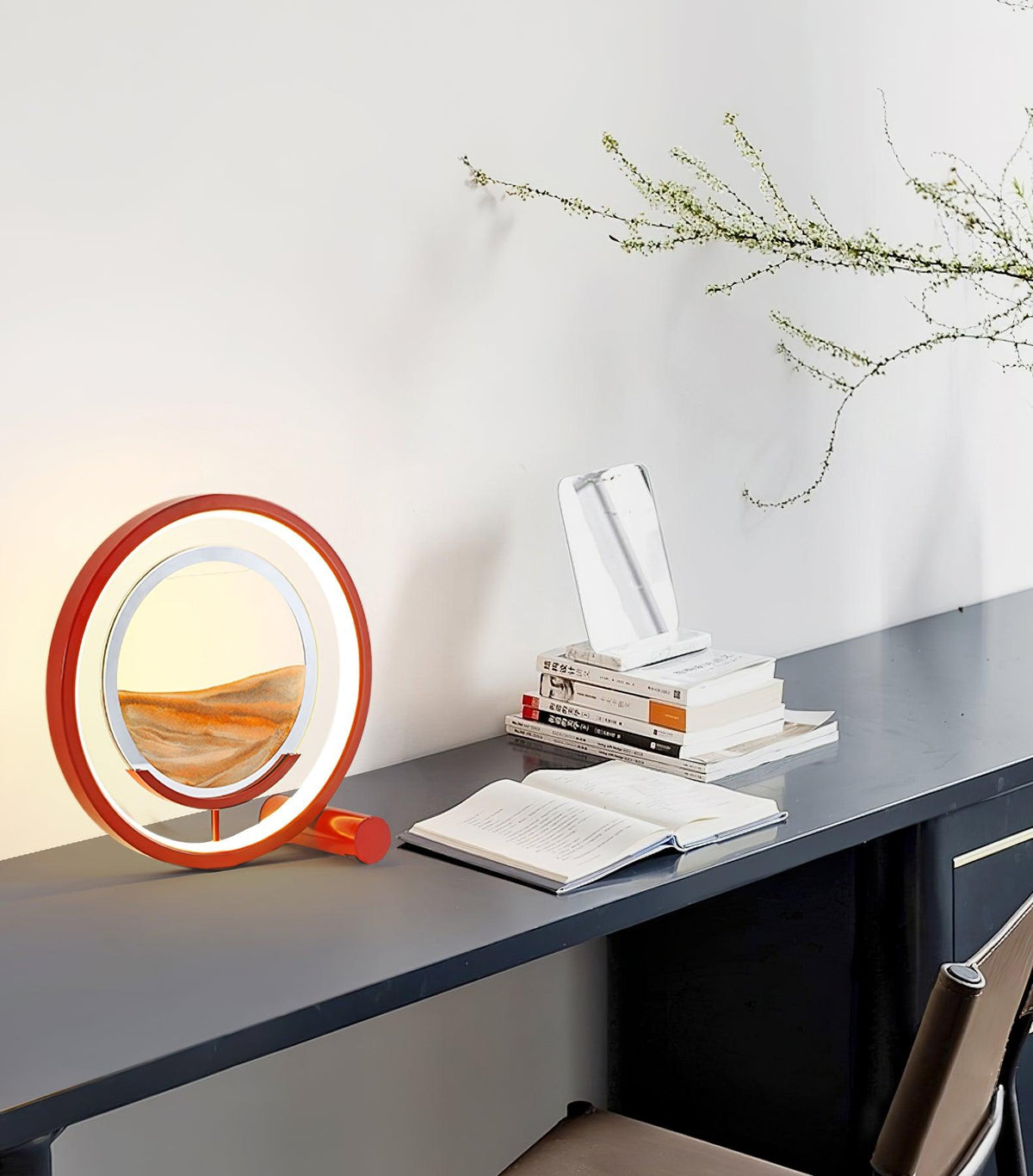 Relaxing Sand Built-in Battery Table Lamp