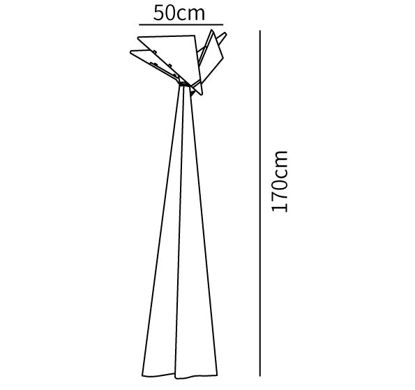 Religieuse Alabaster Floor Lamp