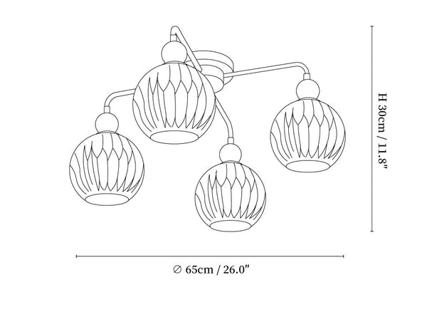 Renee Ceiling Light