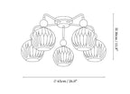 Renee Ceiling Light