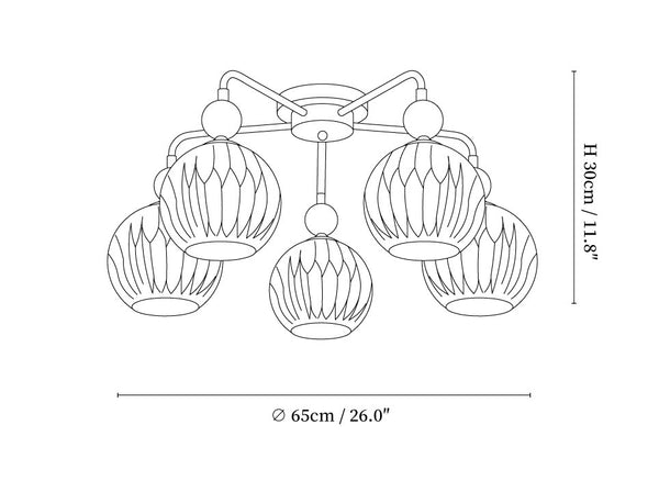Renee Ceiling Light