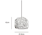 Resin Geometry Pendant Lamp